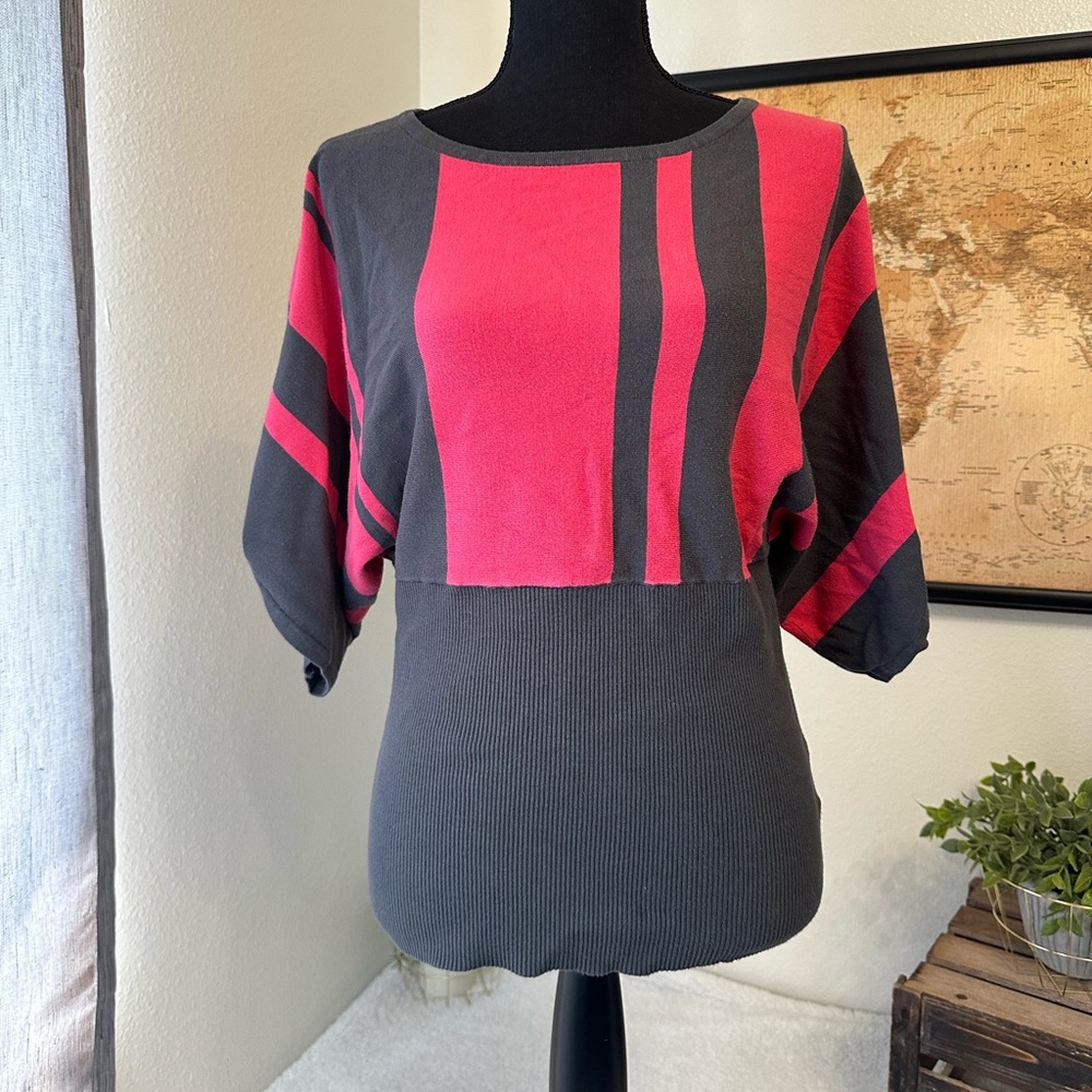 Style & Co striped top